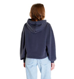 Hoodie Sweatshirt Casual Hood Calvin Klein Washed Woven Label Hoodie