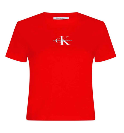 Camiseta M/c Casual_Mujer_CALVIN KLEIN Monologo Baby Tee