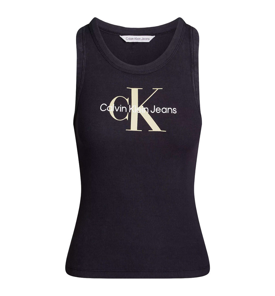 Casual_Woman_CALVIN KLEIN Archival Monologue Rib Tank Tank Top