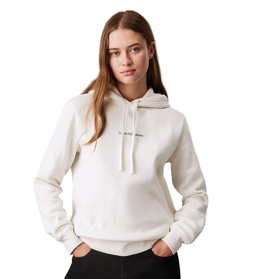 Hoodie Sweatshirt Casual Hooded_Women_CALVIN KLEIN Monologue Regular Hoodie