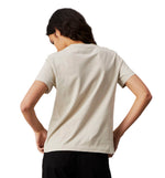 Camiseta M/C Casual Calvin Klein Woven Label Peached Baby Tee