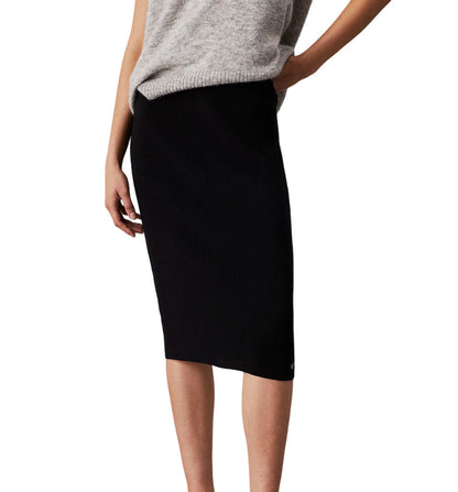 Skirt Casual_Mujer_CALVIN KLEIN Woven Label Sweater Skirt