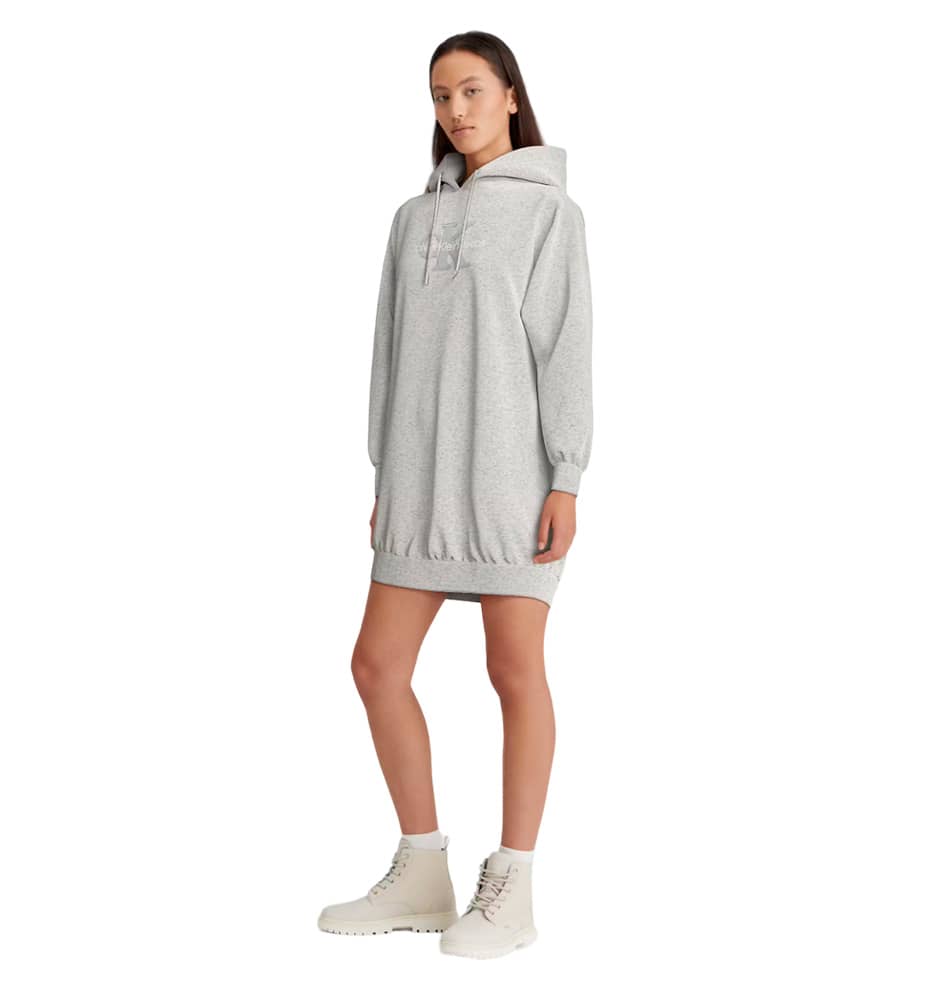 Vestido Casual_Mujer_CALVIN KLEIN Chenille Monologo Hoodie Dress