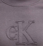 Calvin Klein Ck Applique Crewneck Casual Sweatshirt