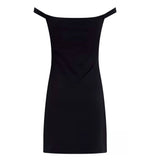 Casual Dress Calvin Klein Logo Milano Bardot Dress