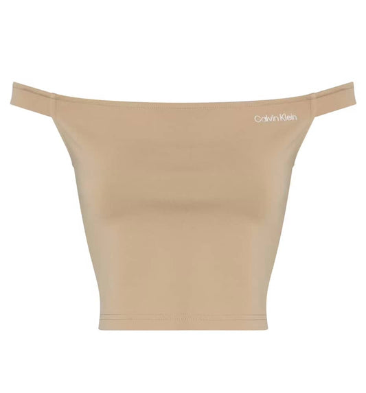 Casual Tank Top_Women_CALVIN KLEIN Logo Bardot Milano Top