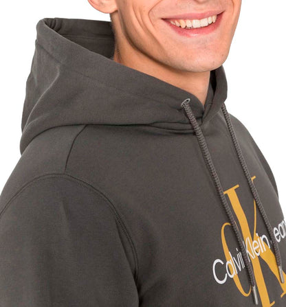 Casual Hoodie_Men_CALVIN KLEIN Seasonal Monogram Regular Hoodie