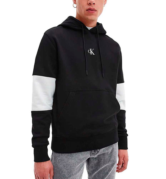 Hoodie Sudadera Capucha Casual_Hombre_CALVIN KLEIN Stripe Ck Colorblock Hoodie