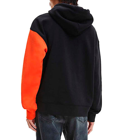 Hoodie Casual Hooded Sweatshirt_Men_CALVIN KLEIN Stacked Colorblock Hoodie