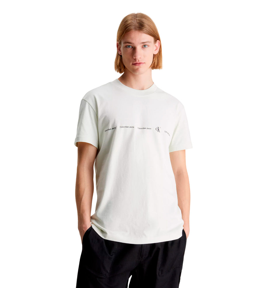 T-shirt M/c Casual_Men_CALVIN KLEIN Logo Repeat Tee