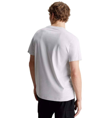 Camiseta M/c Casual_Hombre_CALVIN KLEIN Diffused Stacked Tee
