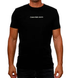 Camiseta M/C Casual Calvin Klein Mixed Institutional Logo Tee