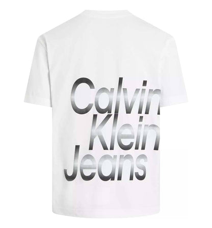 Camiseta M/c Casual_Hombre_CALVIN KLEIN Blown Up Diffused Stacked Tee