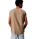 Camiseta Sin Mangas Casual Calvin Klein Monologo Sleeveless Tee