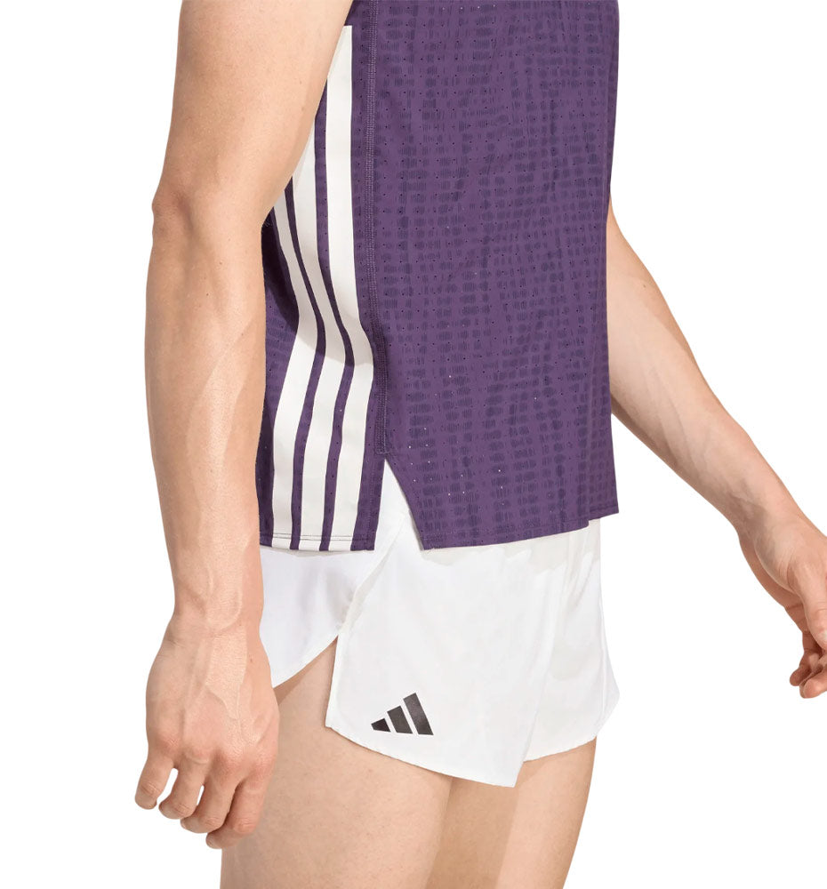Men's Running Tank Top by ADIDAS Adizero Singlet M