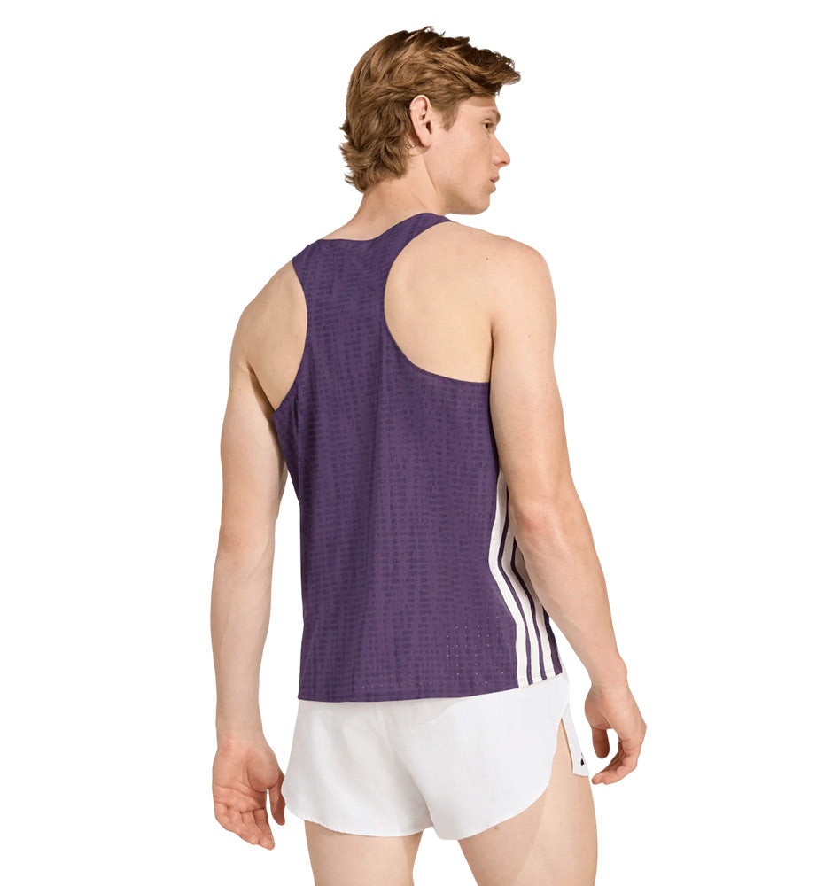 Men's Running Tank Top by ADIDAS Adizero Singlet M