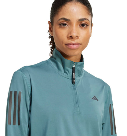 Sudadera Running_Mujer_ADIDAS Own The Run B Half Zip