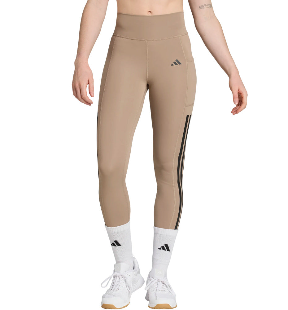 Mallas Largas Fitness_Mujer_ADIDAS Optime 3stripes