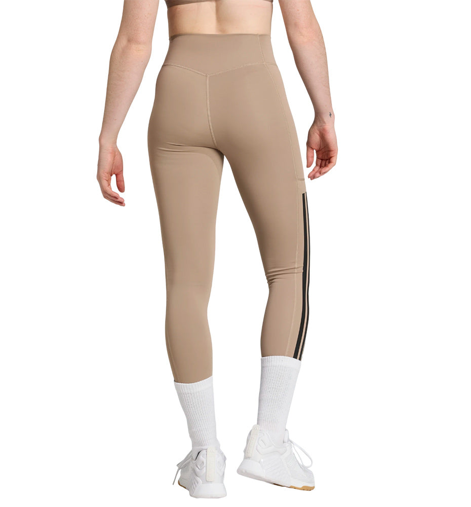 Mallas Largas Fitness_Mujer_ADIDAS Optime 3stripes