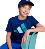 T-shirt M/C Casual Adidas J Bl Tee 160