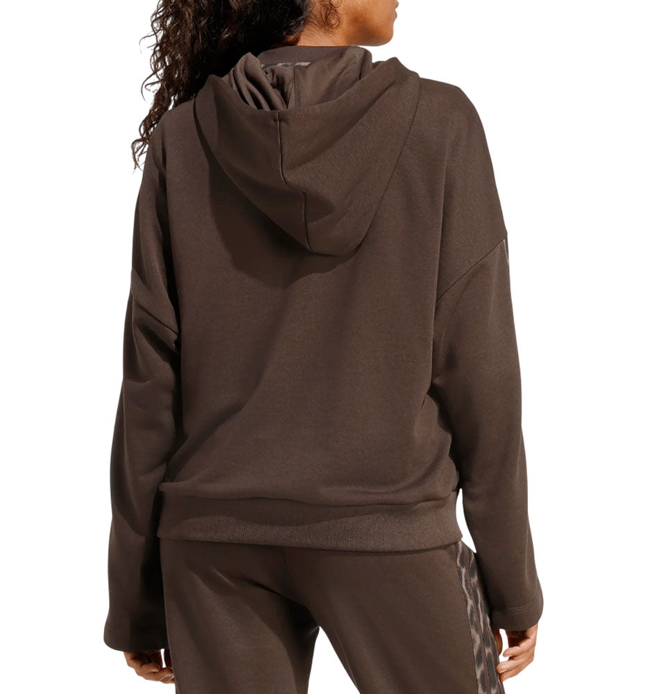 Hoodie Sudadera Capucha Casual_Mujer_ADIDAS Essentials Leopard