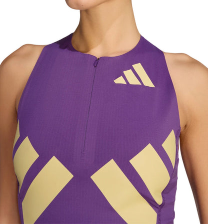 Camiseta Sin Mangas Running Adidas Run The Race Crop Tank