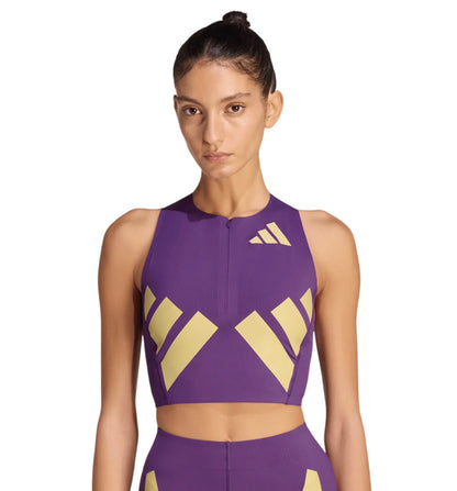 Camiseta Sin Mangas Running Adidas Run The Race Crop Tank