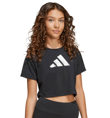 Camiseta Casual_Niña_ADIDAS Jg Three Stripes Gl