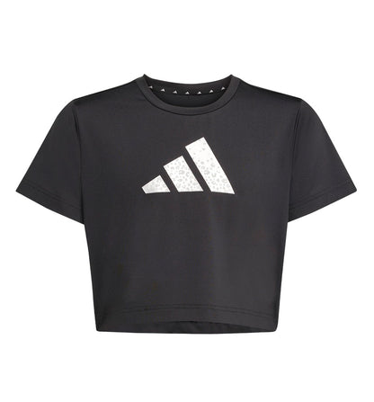 Camiseta Casual_Niña_ADIDAS Jg Three Stripes Gl