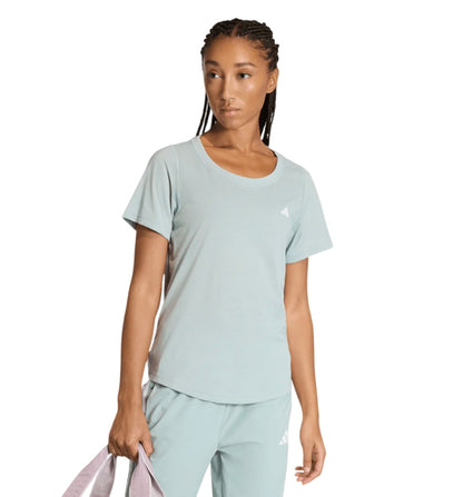 Camiseta Fitness Adidas Workout Essentials Scoop Neck