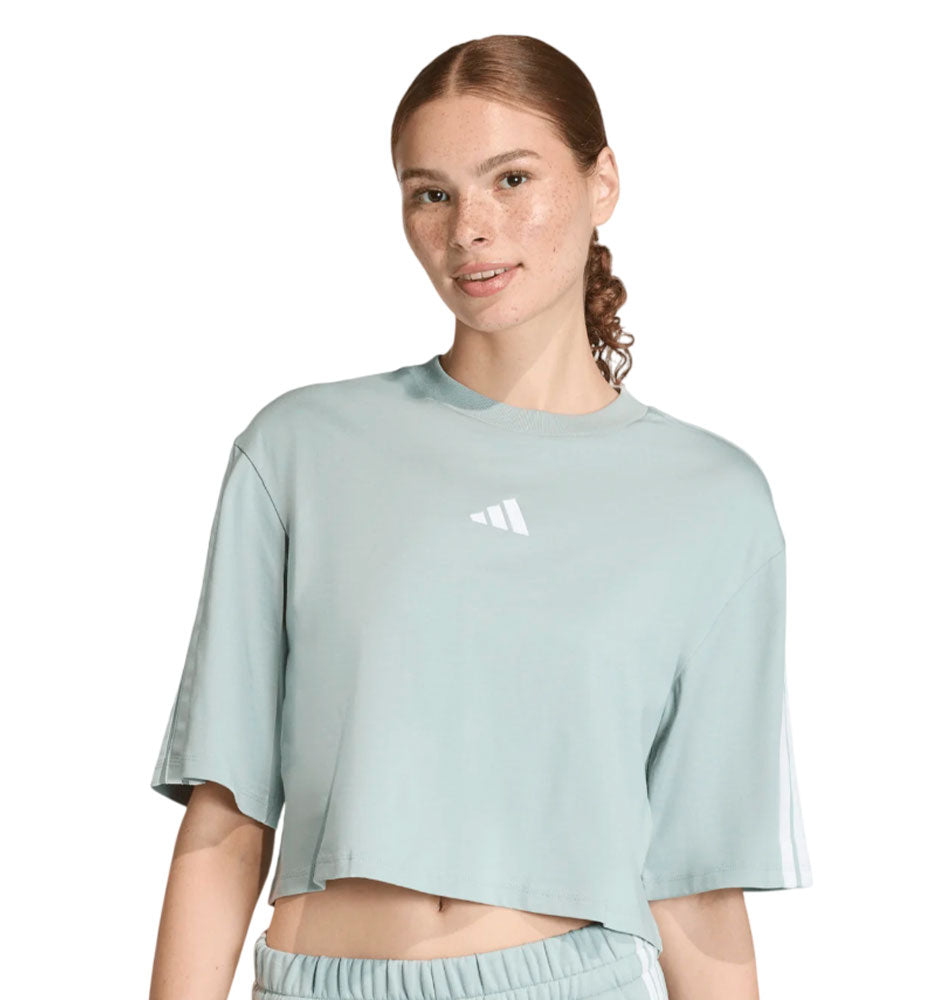 Camiseta Casual Adidas 3 Stripes