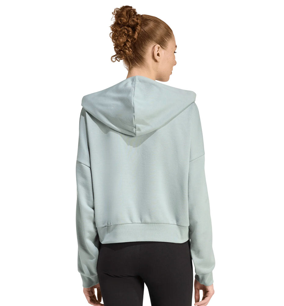 Hoodie Sudadera Capucha Casual Adidas 3Stripes