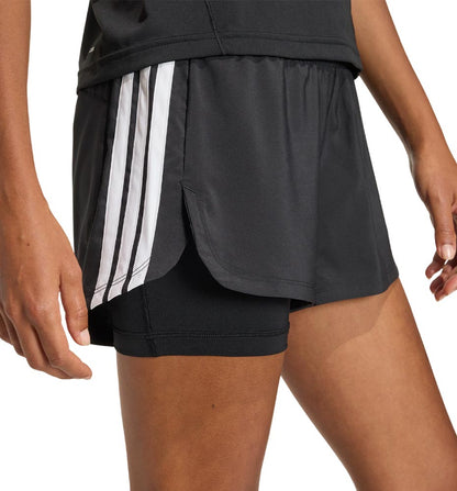 Short Fitness Adidas Pacer 2in1