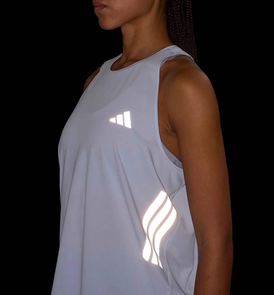 Camiseta Sin Mangas Running Adidas Iconic