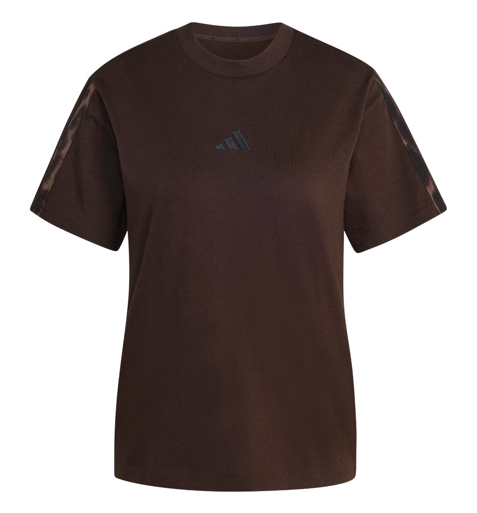 Women's Casual T-Shirt_ADIDAS W Seasonal Essentials Leopard