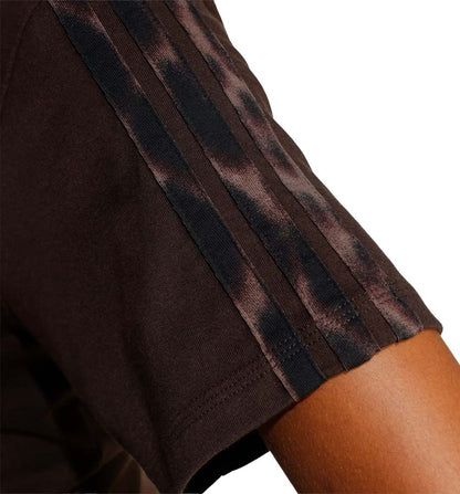 Women's Casual T-Shirt_ADIDAS W Seasonal Essentials Leopard