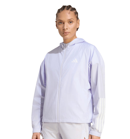 Cortavientos Capucha Fitness Adidas