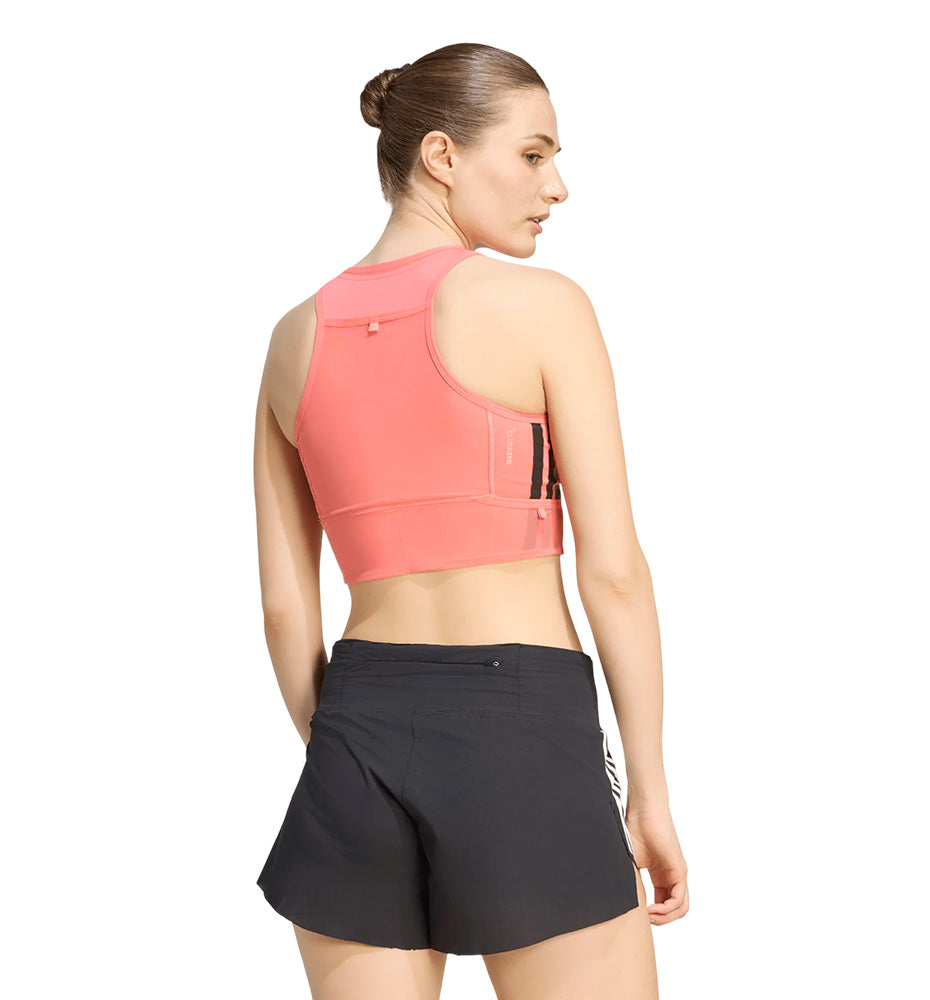Camiseta De Tirantes Running Adidas Adizero Crop