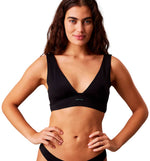 Calvin Klein Longline Triangle Bikini Top Swimsuit