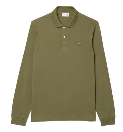 Polo Casual_Hombre_LACOSTE Long Sleeved Ribbed Collar Shirt