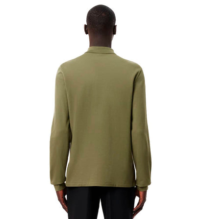 Polo Casual_Hombre_LACOSTE Long Sleeved Ribbed Collar Shirt