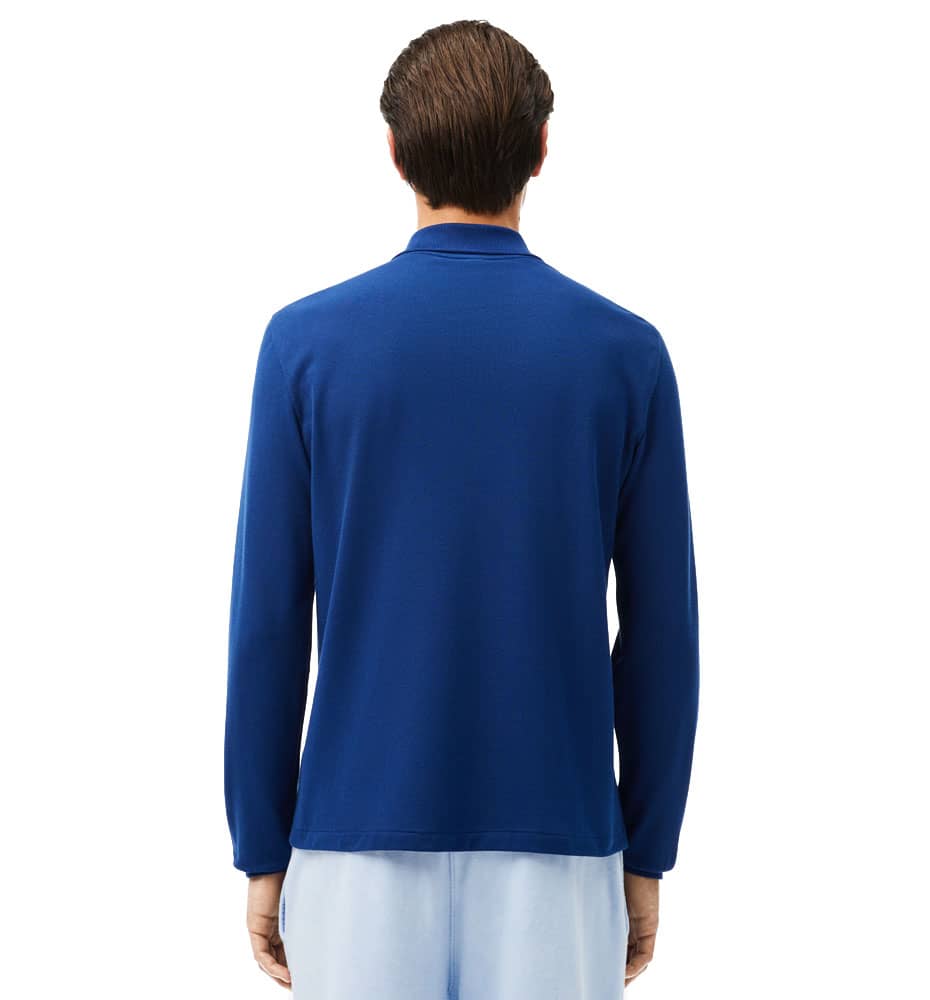 Polo Casual_Hombre_LACOSTE Long Sleeved Ribbed Collar Shirt