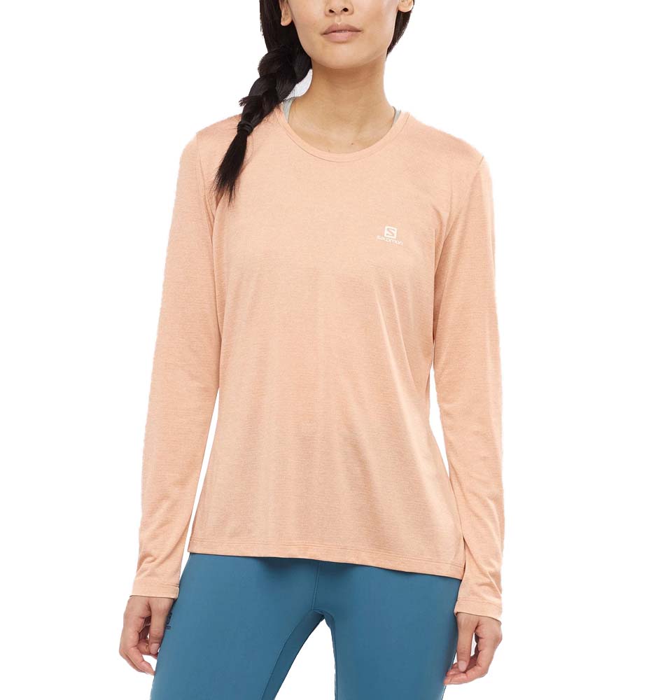 T-shirt M/l Trail_Mujer_SALOMON Cm Ml Agile Ls Tee W