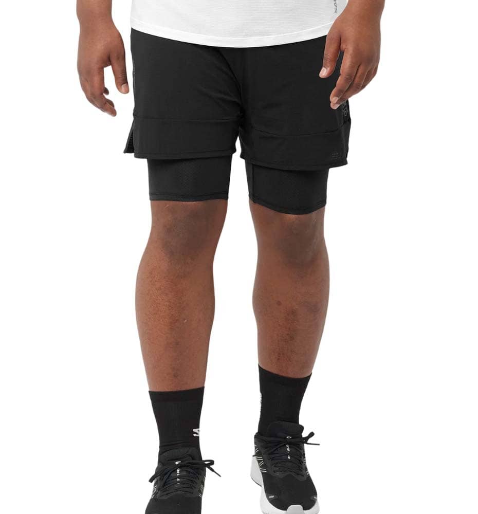 Short Trail_Hombre_SALOMON Sense 2in1 Shorts M