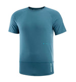 T-shirt M/C Trail Salomon Cross Run Ss Tee Gfx M