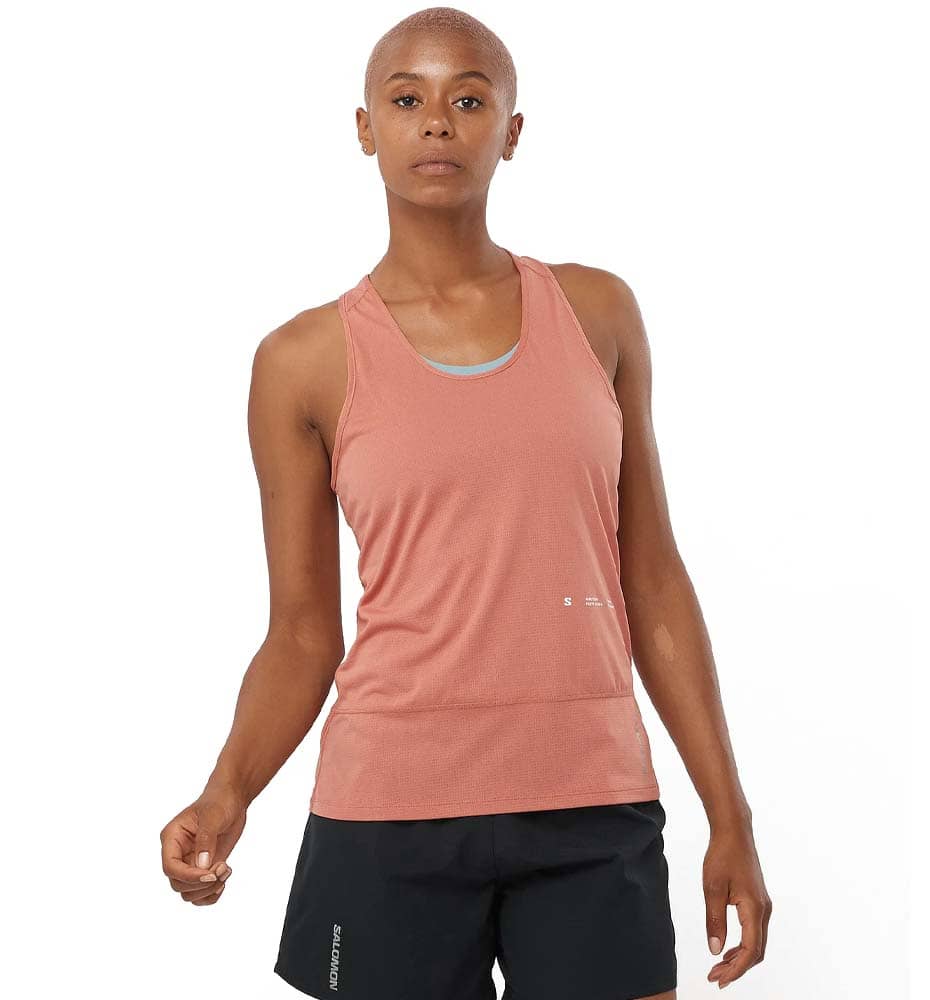 Trail_Women_SALOMON Cross Run Tank Gfx W Tank Top