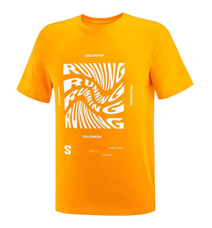 T-shirt M/c Trail_Men_SALOMON Running Graphic Ss Tee M