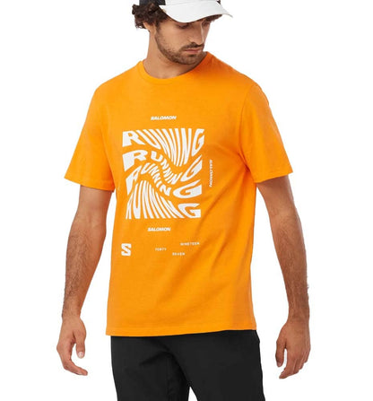 Camiseta M/c Trail_Hombre_SALOMON Running Graphic Ss Tee M