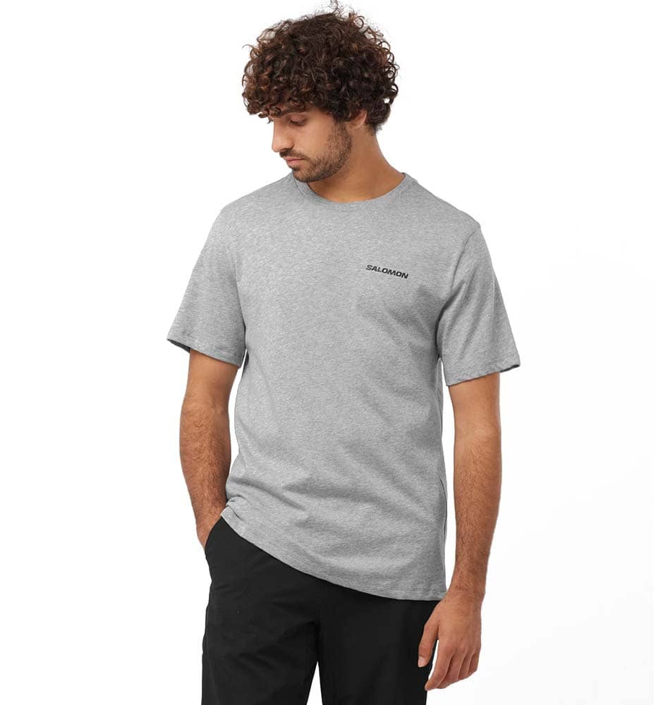 Camiseta M/c Trail_Hombre_SALOMON Graphic Perf Ss Tee M