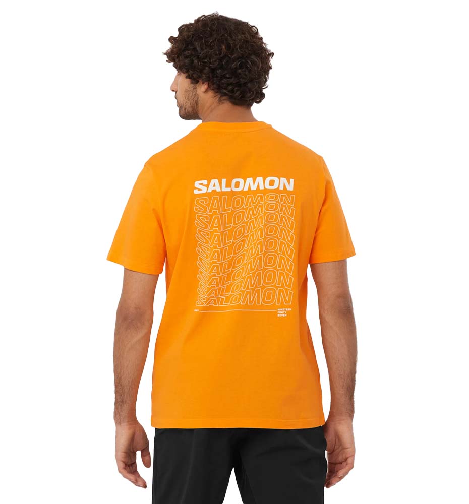 T-shirt M/c Trail_Men_SALOMON Graphic Perf Ss Tee M